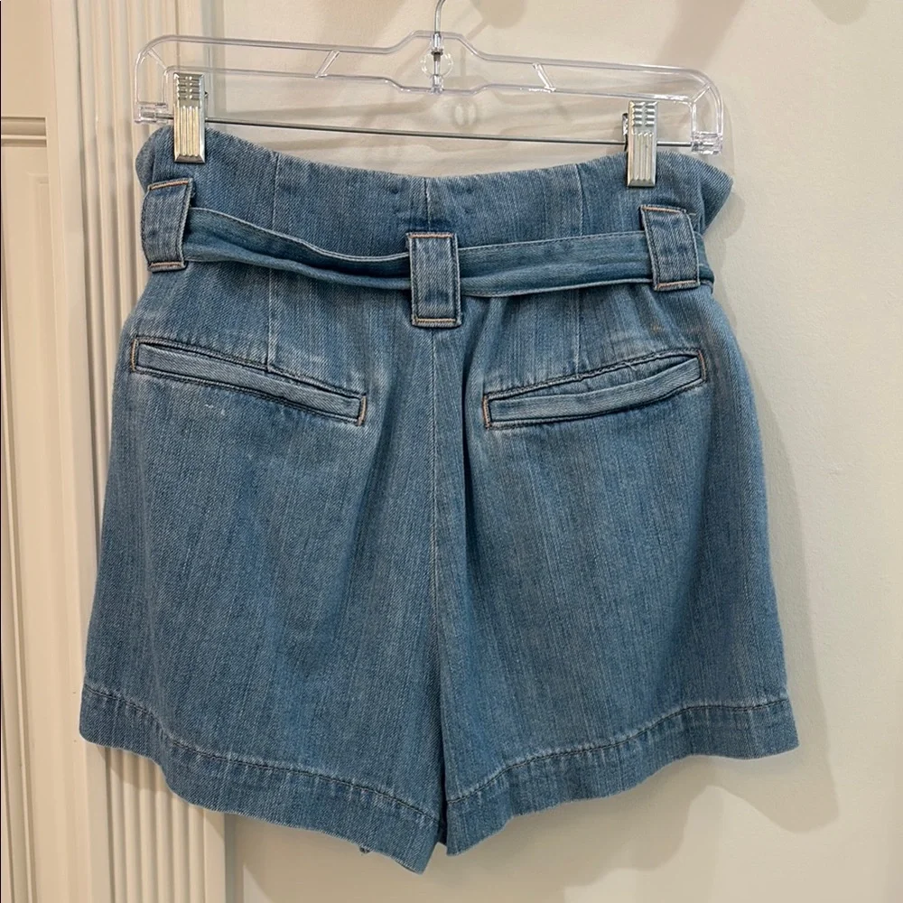 L’Agence Denim Paper-bag Women's Shorts - Picture 3 of 3